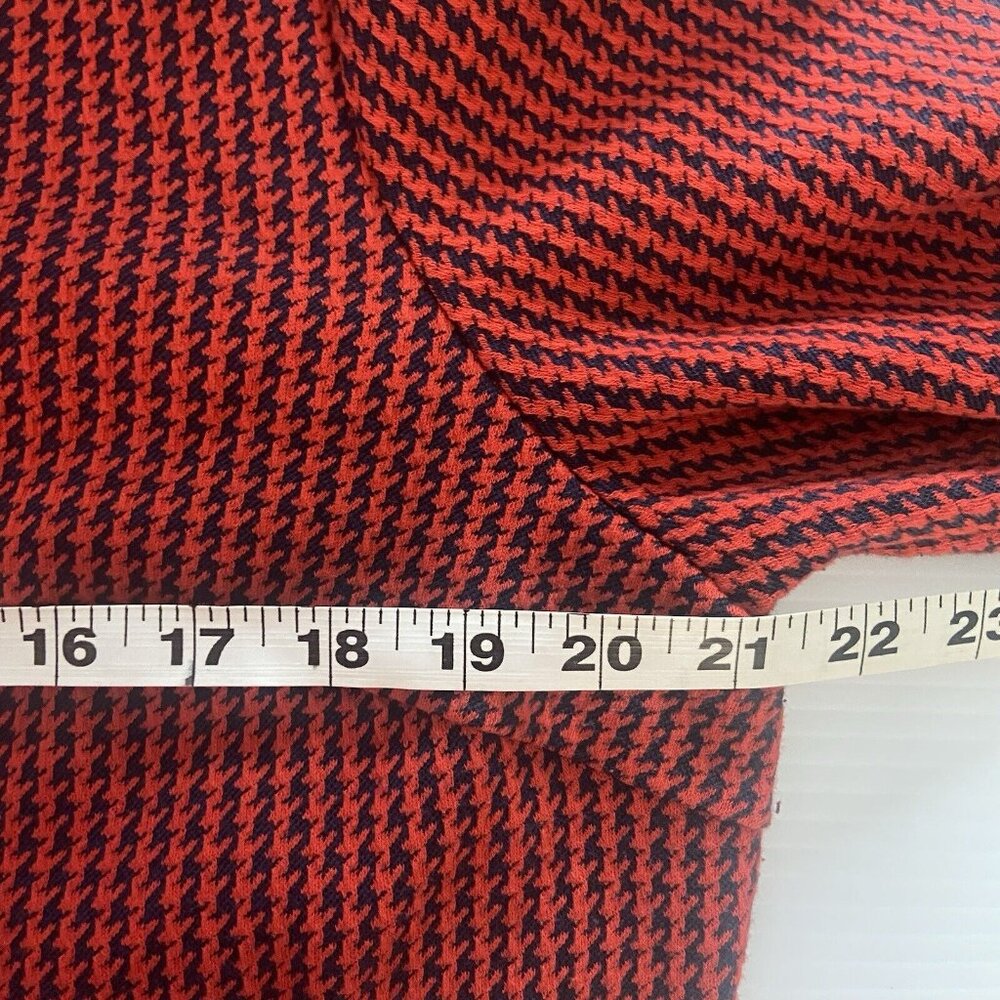 Boden Red Textured Midi Dress - Picture 11 of 14